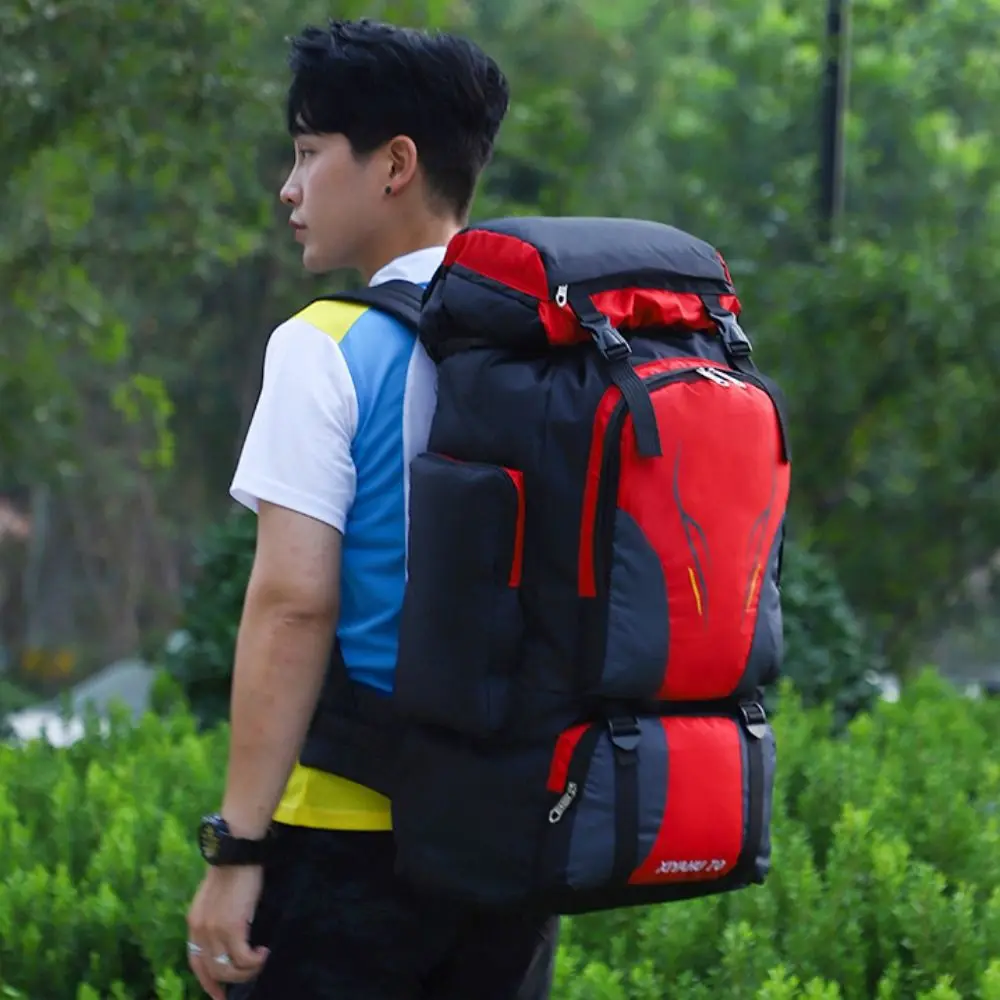 Nueva mochila de senderismo de 70L, Material Oxford, mochila impermeable para acampar, bolsa ligera de alta capacidad para Montañismo al aire libre, bolsa de viaje - imagen 2