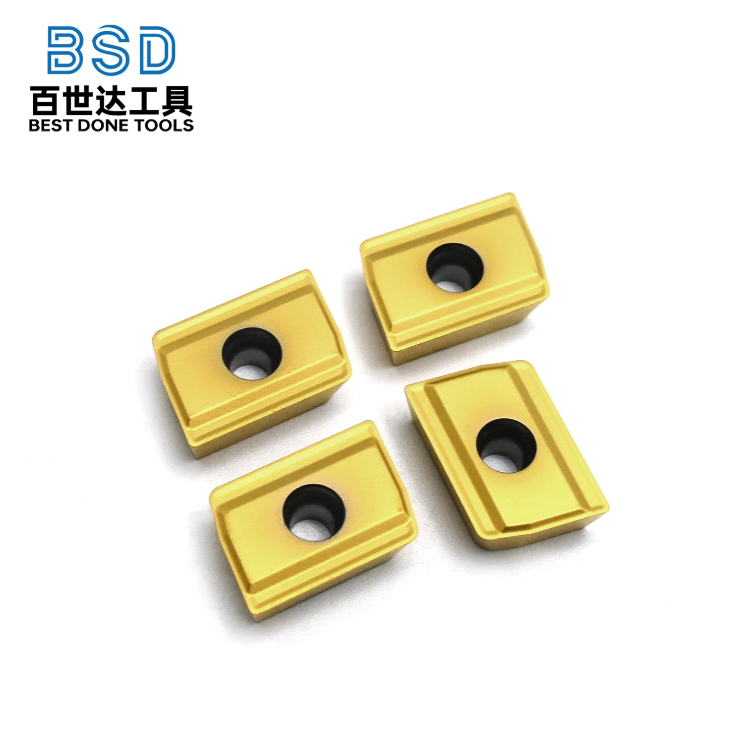 Insertos de fresado CNC de carburo – Grado BSD1120 para metal - imagen 4