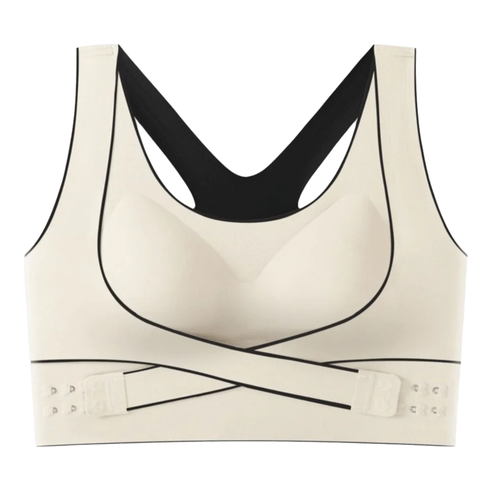 Sujetador Deportivo Acolchado Inalámbrico – Hebilla Frontal Ajustable y Transpirable - imagen 4