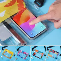 Riñonera estanca con pantalla táctil – PVC transparente gran capacidad