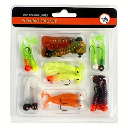 Jig Head colores Luya con cola en T para vinilo