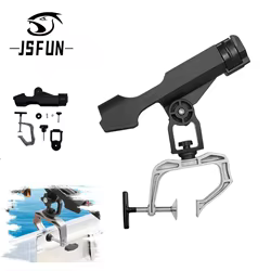 JSFUN Soporte multifuncional de pesca con asiento giratorio
