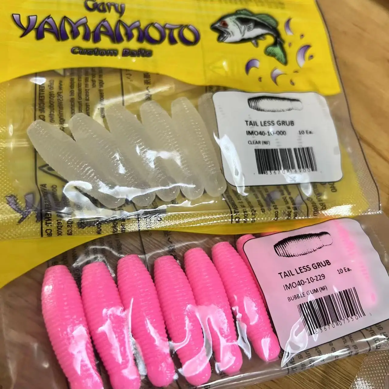 Señuelo japonés GARY YAMAMOTO, súper señuelo de alta gravedad específica, insectos blandos sumergidos, patatas, cebo sin plomo, Pit Lore negro - imagen 3