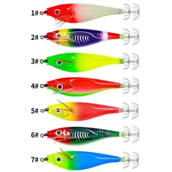 Jig Head cola luminosa – Señuelo para pulpo, camarones y sepia