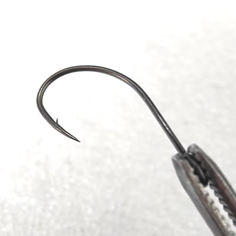 500 Uds anzuelo de Pesca accesorio señuelo cebo anzuelo de ojo grande tira delgada gancho de lentejuelas círculo de corriente boca armada anzuelo mandarín Pesca - imagen 4