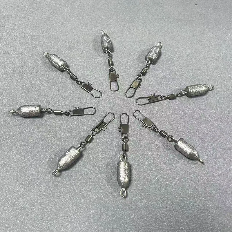 Plomos antienredos con conector doble lazo para pesca en agua salada - imagen 4