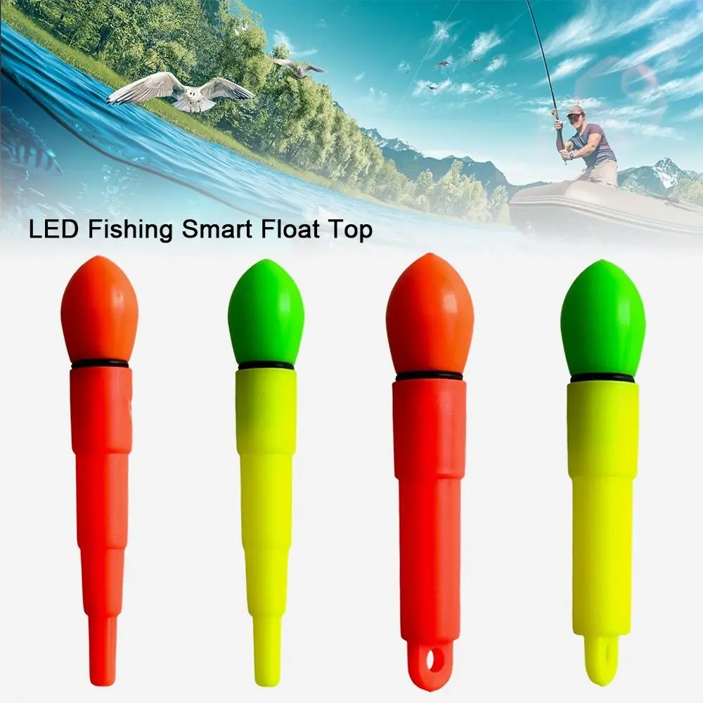 2pcs Sensor Color Change LED Fishing Smart Float Top Luminous Super Bright Electronic Floats Buoy Ultra Sensitive CR425 Battery - imagen 4