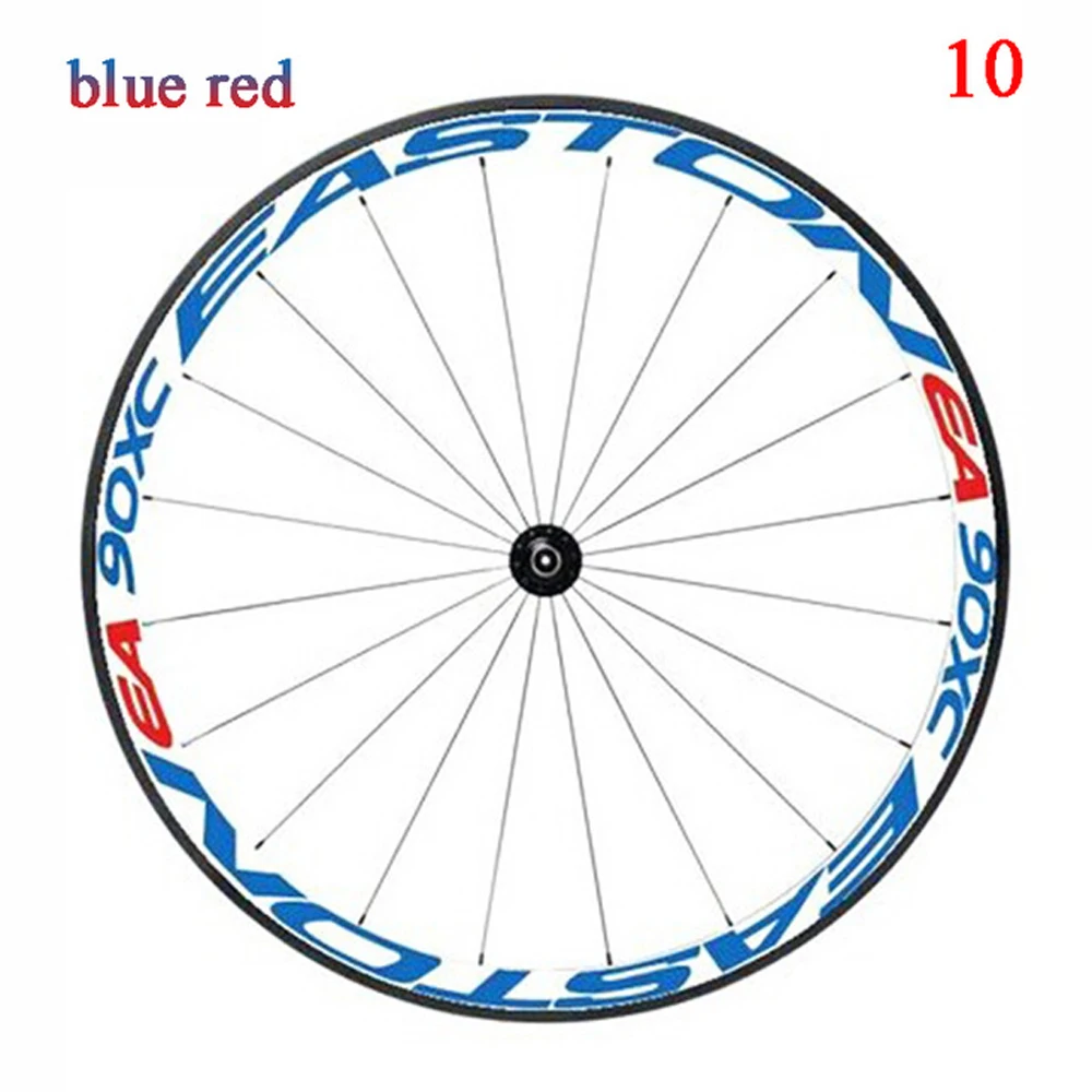 10 blue red