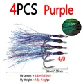 4pcs Purple