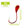 red size5 20pcs