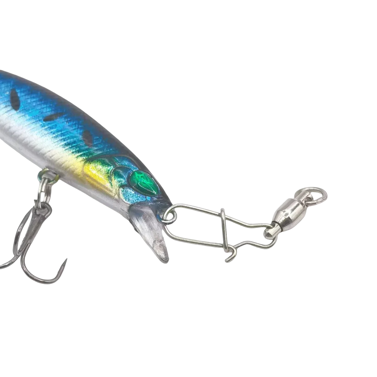 Conectores de anillo de alta velocidad, accesorios de pesca, 50 paquetes - imagen 5