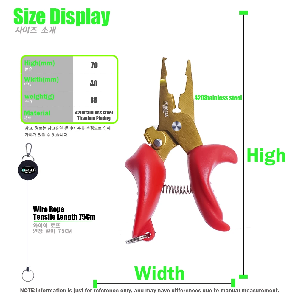 Mini alicates de pesca, accesorios, soporte retráctil para insignia, herramientas Retractoras de pesca con mosca, Extractor, aparejos, línea de corte de anillo dividido - imagen 3