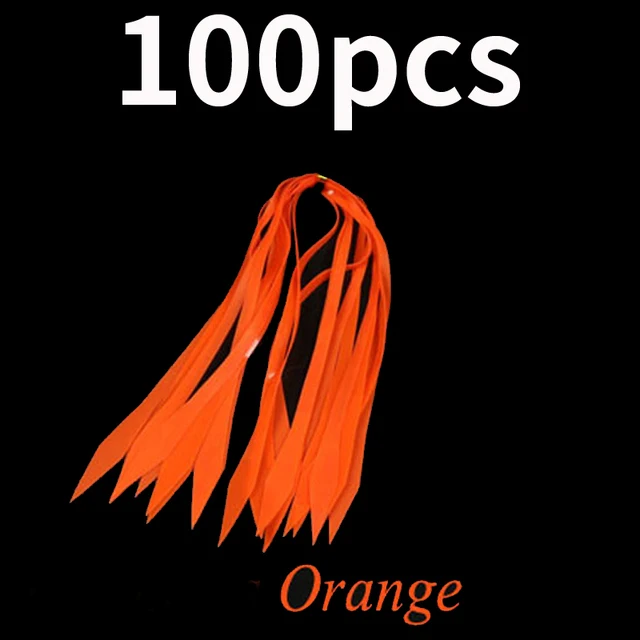 Orange 100pcs