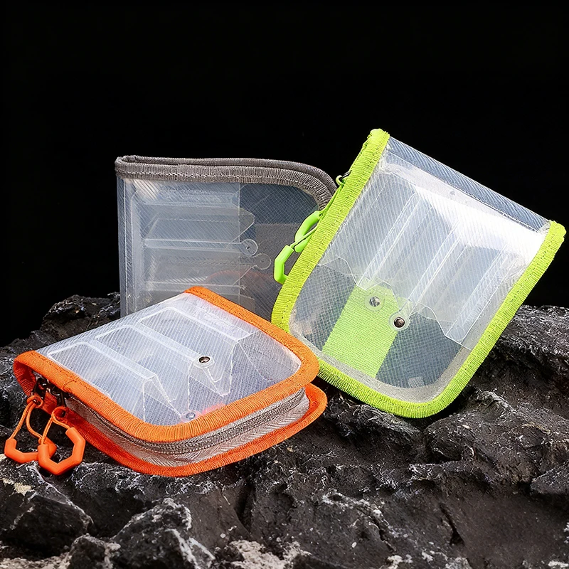 Estuche Visual Transparente para Señuelos con Cremalleras Bidireccionales - imagen 4