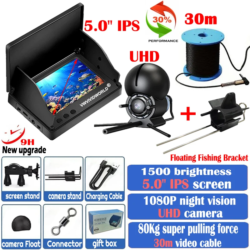 5.0 inch 30m 2 stand