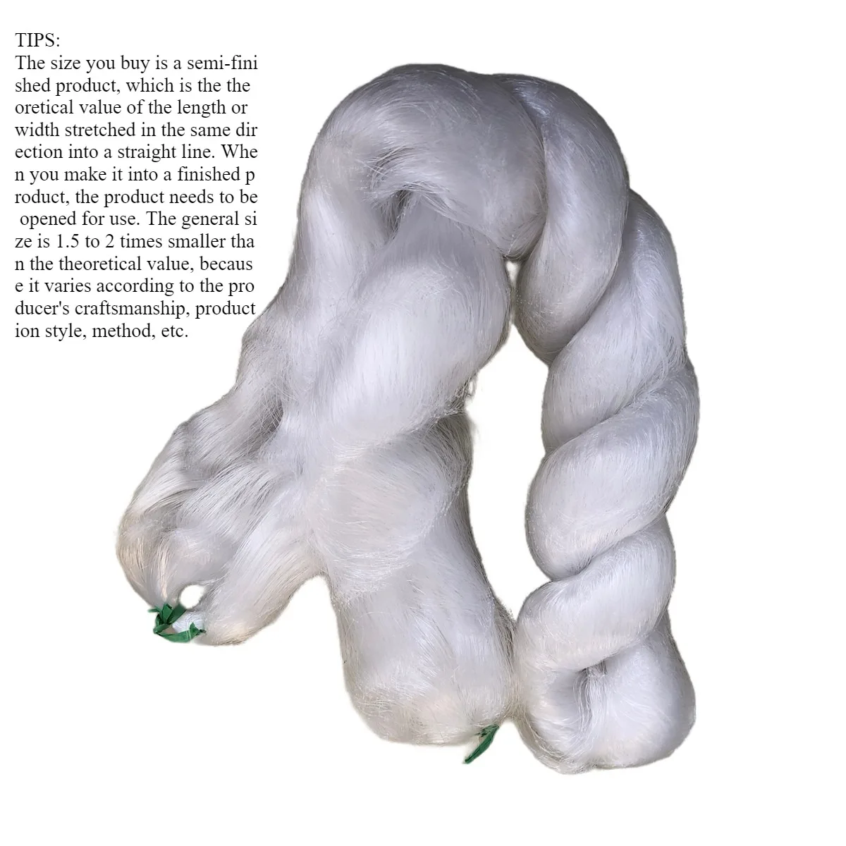 Red De Pesca semiacabada De línea De 0,25mm, accesorio De red De 1 capa, Rede De Pesca, monofilamento De nailon, malla De enmalle De 70mm-85mm - imagen 2