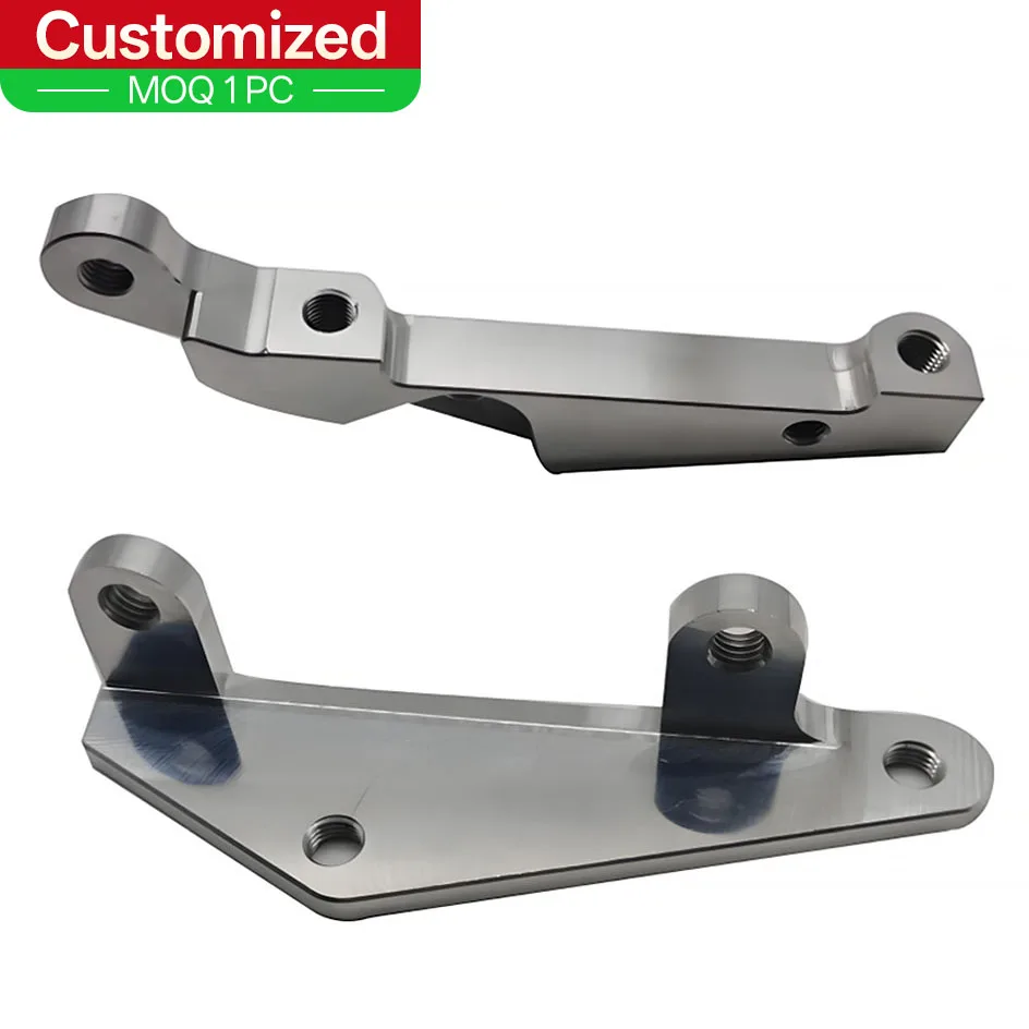 Mecanizado CNC personalizado para piezas de motocicleta en acero y plástico - imagen 2