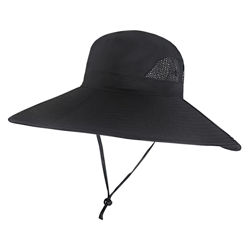 Gorra de pesca UV plegable transpirable para hombre y mujer - imagen 3