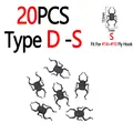 20pcs Type D S