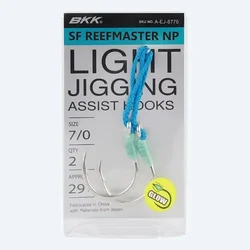BKK SF8070 Anzuelos Assist – Repuesto Jigging 3X Light