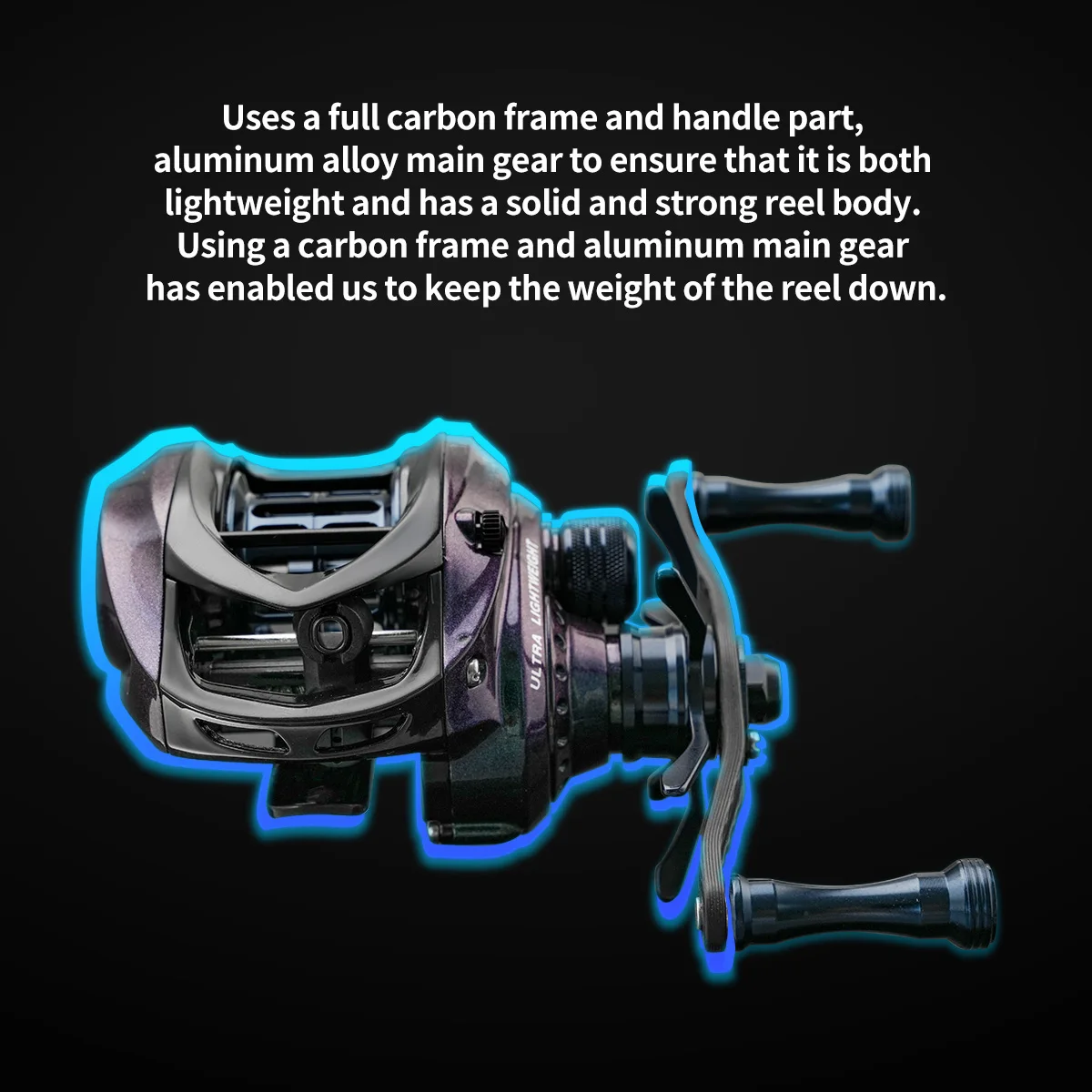 Carrete de pesca Baitcasting 6,5: 1, solo 125g con rodamientos cerámicos, carrete BFS, carrete de fundición de arrastre ultraligero de 5kg - imagen 2