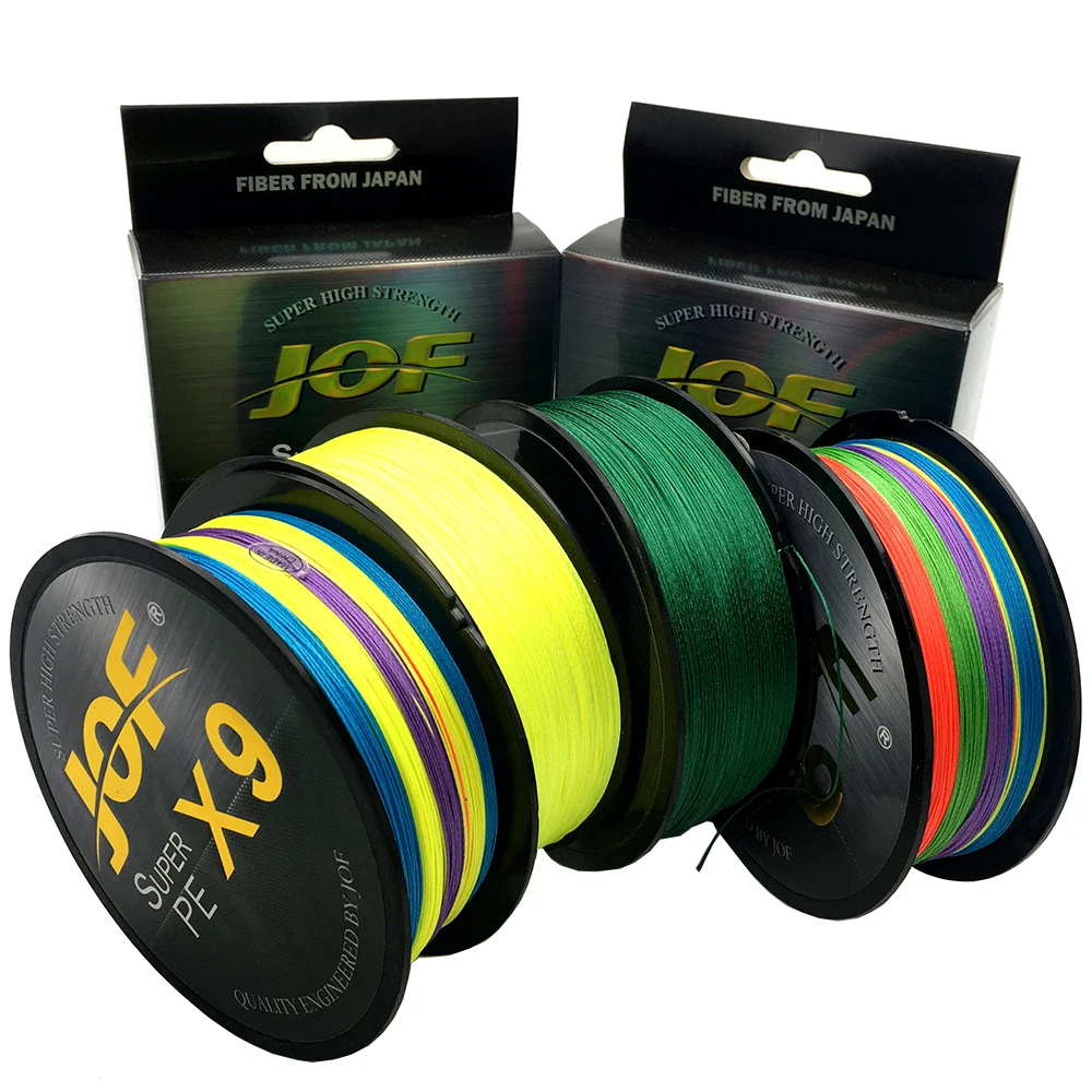 Sedal de pesca trenzado de 9 hebras, 300M, 100M, PE, 100%, multifilamento, fuerte, suave, para agua de mar, carpa, 20LB-80LB - imagen 5