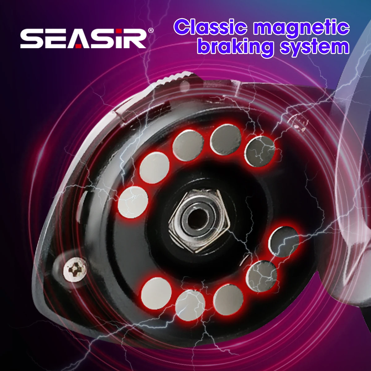 Carrete Baitcasting Seasir Rexcast – Pesca en agua dulce y salada - imagen 5