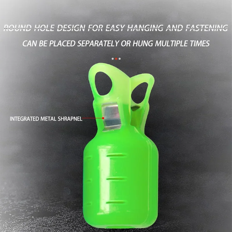 6 uds cubiertas de anzuelos de pesca Protector de anzuelos de calamar señuelo Egi gancho de camarón de madera capós equipo de pesca accesorios de pesca - imagen 4