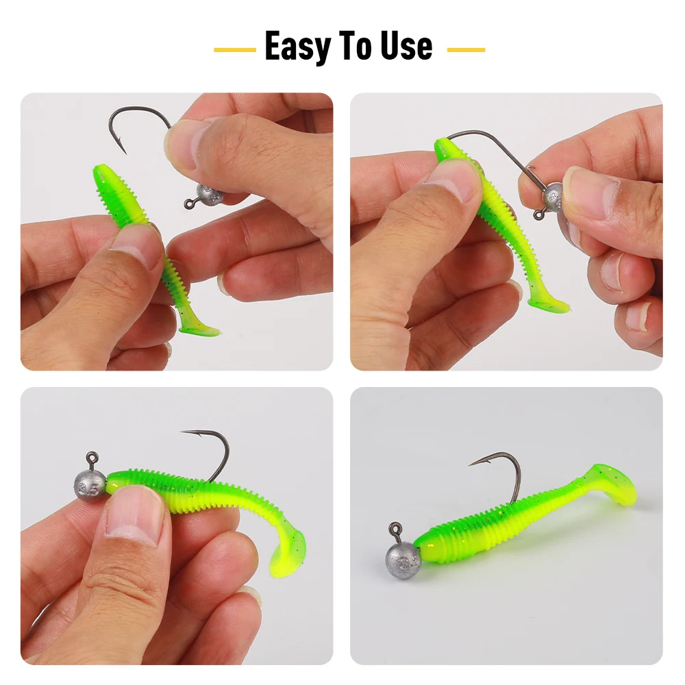 Kingdom Fishing-Kit de Señuelos de Pesca, 5 uds., 62 Uds., 132 Uds., para trucha, Lucio, lubina, juego de pesca multiseñuelo artificial, caja de aparejos en caja personalizada - imagen 5