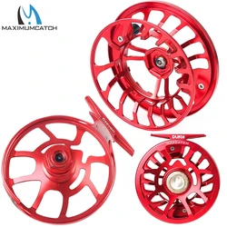 Carrete Maximumcatch Dunn Fly - MAXSDS ultraligero de arrastre completamente sellado mecanizado CNC resistente al agua para agua salada/agua dulce