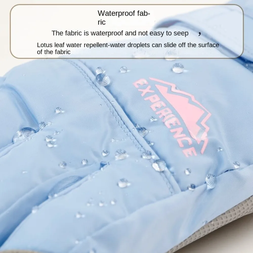 Nuevos guantes de pantalla táctil, guantes cálidos de invierno, herramientas cálidas impermeables, guantes de esquí al aire libre, guantes gruesos de terciopelo a prueba de viento