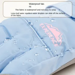 Nuevos guantes de pantalla táctil, guantes cálidos de invierno, herramientas cálidas impermeables, guantes de esquí al aire libre, guantes gruesos de terciopelo a prueba de viento