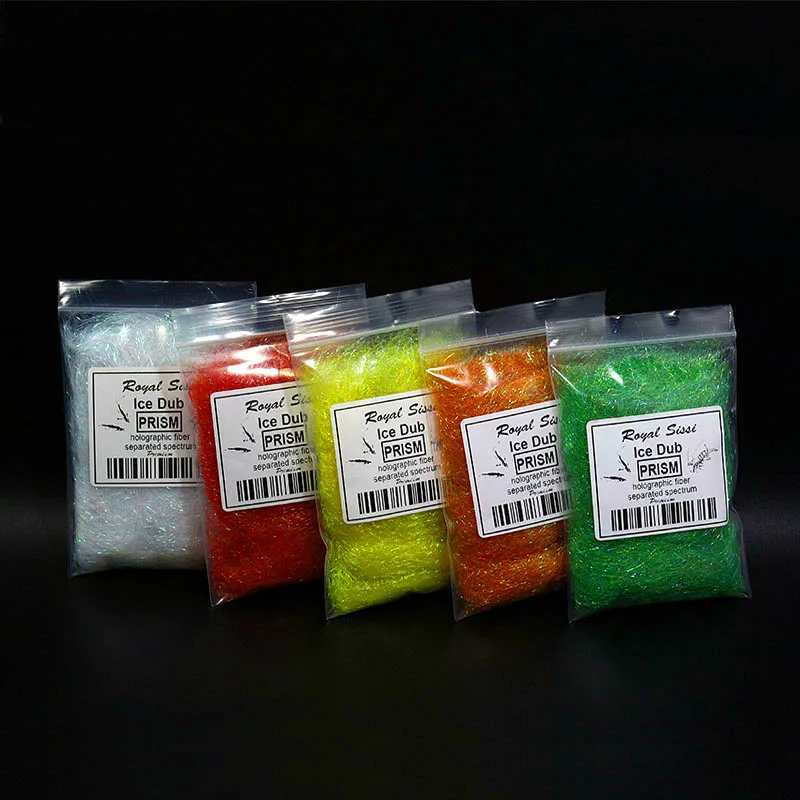 Prisma Ice Dub Sparkle cristal para atar moscas secas y ninfas - imagen 4