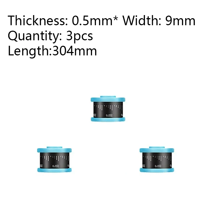 0.5x9mm 3pcs