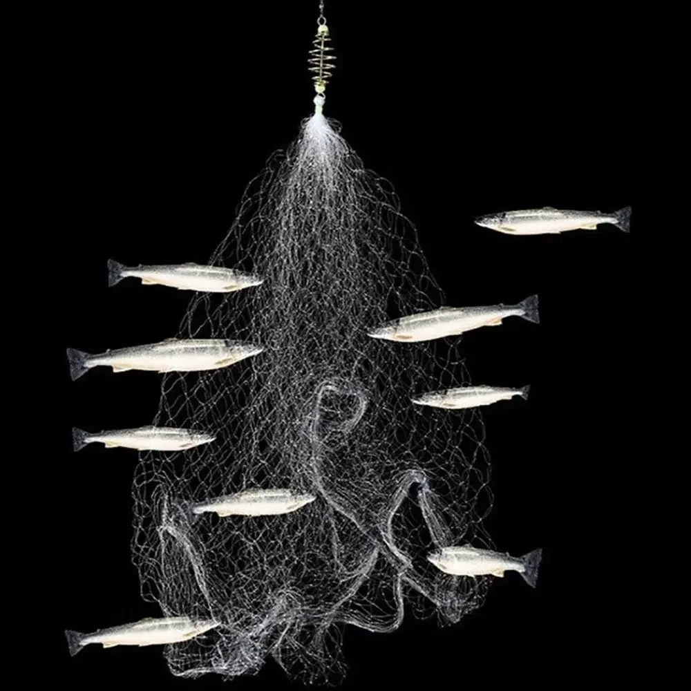Trampa de red luminosa con cuentas – Malla de pesca para mar - imagen 2