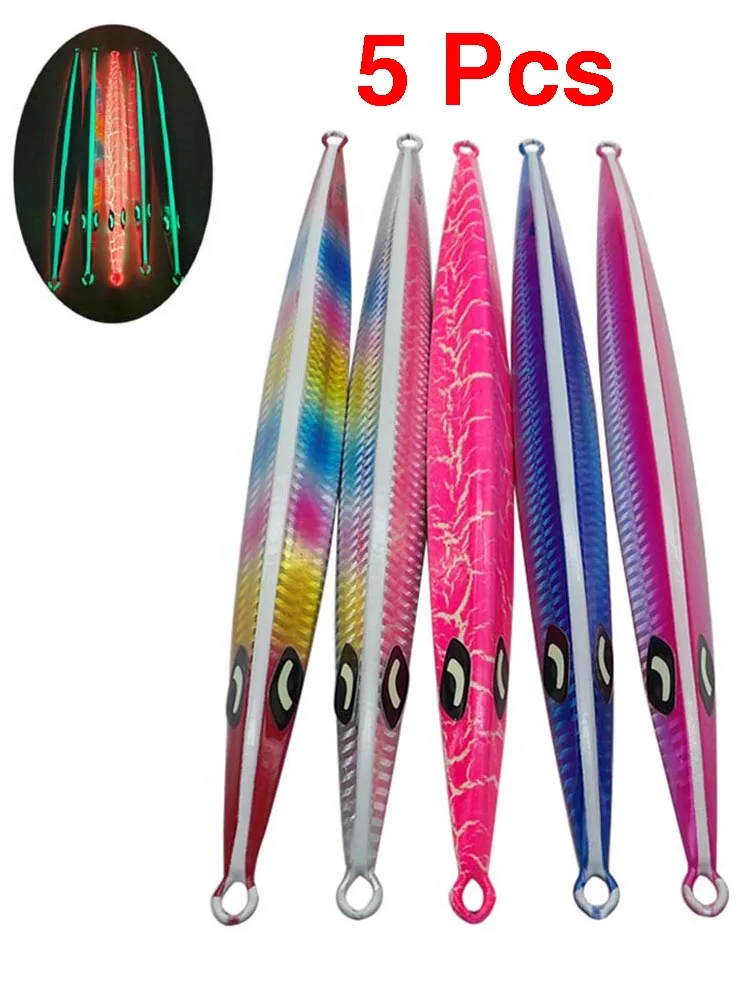 Jig de Metal para Jigging Marino – Hundimiento Rápido y Brillante
