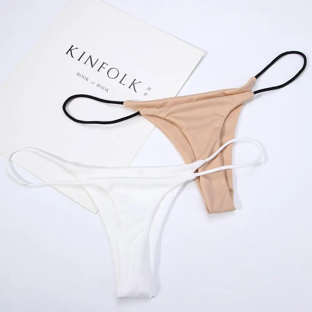 Tanga brasileña de algodón para mujer – Ropa interior suave - imagen 4
