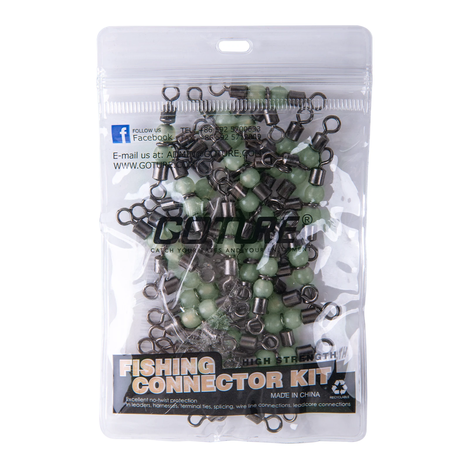 Kit de conector de pesca ideal para mejorar su experiencia de pesca con conectores duraderos y versátiles