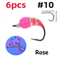 6pcs Rose Size 10