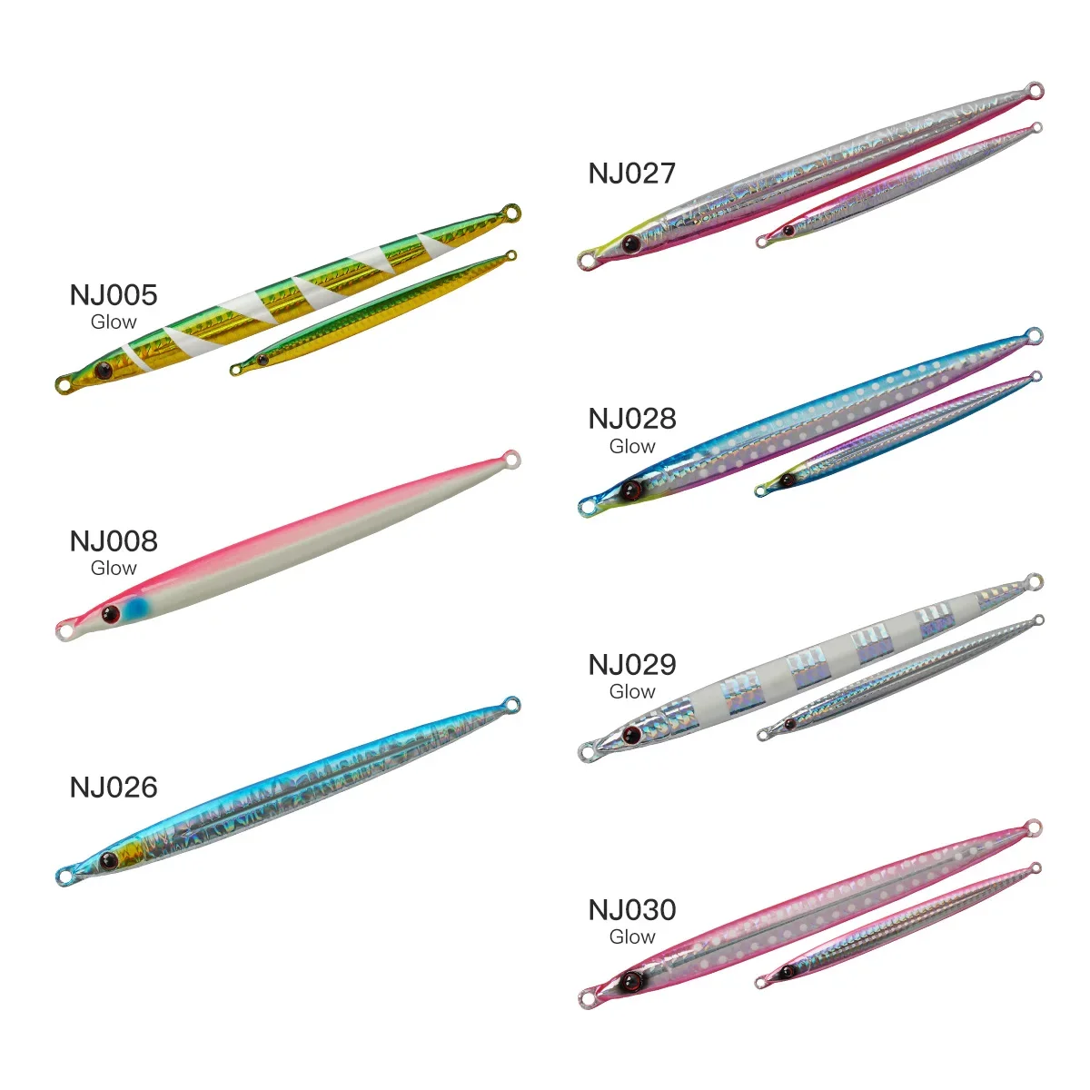 NOEBY-señuelo de pesca de agua salada, plantilla de Metal de 60g para Shore, Jigging, hundimiento, Wobbler, cebo duro Artificial, aparejos de pesca - imagen 2