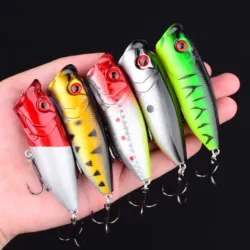 Señuelo Popper cebo duro flotante artificial Chatterbait perca