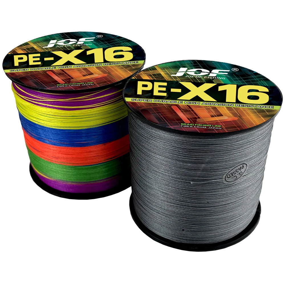 Línea de pesca trenzada súper fuerte de 16 hebras X16 PE Hollowcore 500M alambre pesca de carpa agua salada 25/32/40/55/68/80/100lbs - imagen 3