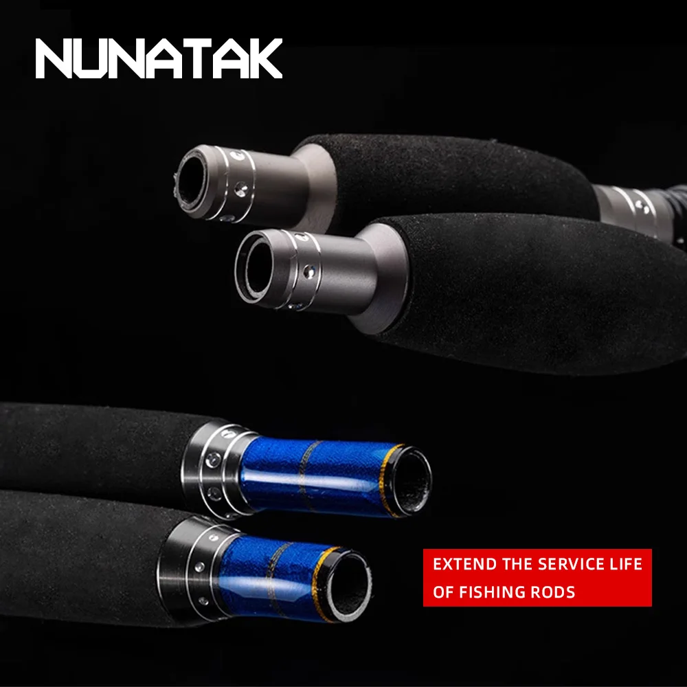 NUNATAK caña de pescar de alto carbono para barco, caña de pescar de mar, todos los anillos FuJi, caña de Jigging súper dura, caña de pescar para barco oceánico, caña de calamar - imagen 5