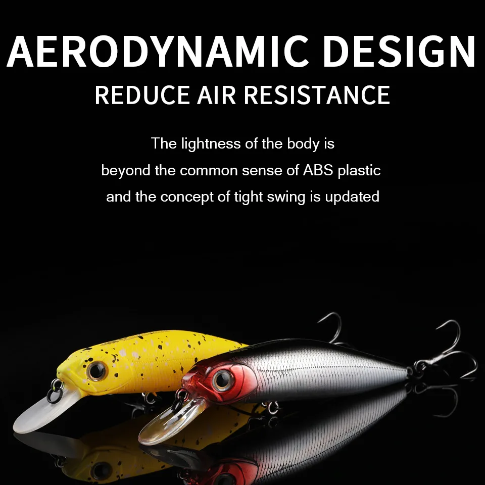 A08 BEARKING-señuelo duro Wobblers Crankbaits, cebo Artificial para Lucio, aparejos de pesca, lubina, trucha, 7,8 cm, 11g - imagen 3