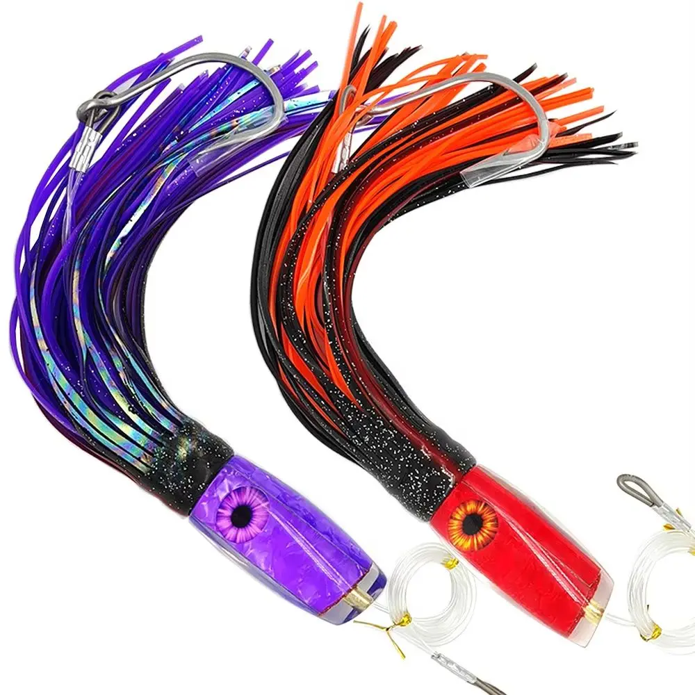 Señuelos Billfish de 32cm y 295g, gran juego, pesca al curricán, atún, Wahoo, cebo para Mahi Marlin, pulpo, falda de calamar, pesca en aguas profundas y saladas - imagen 3