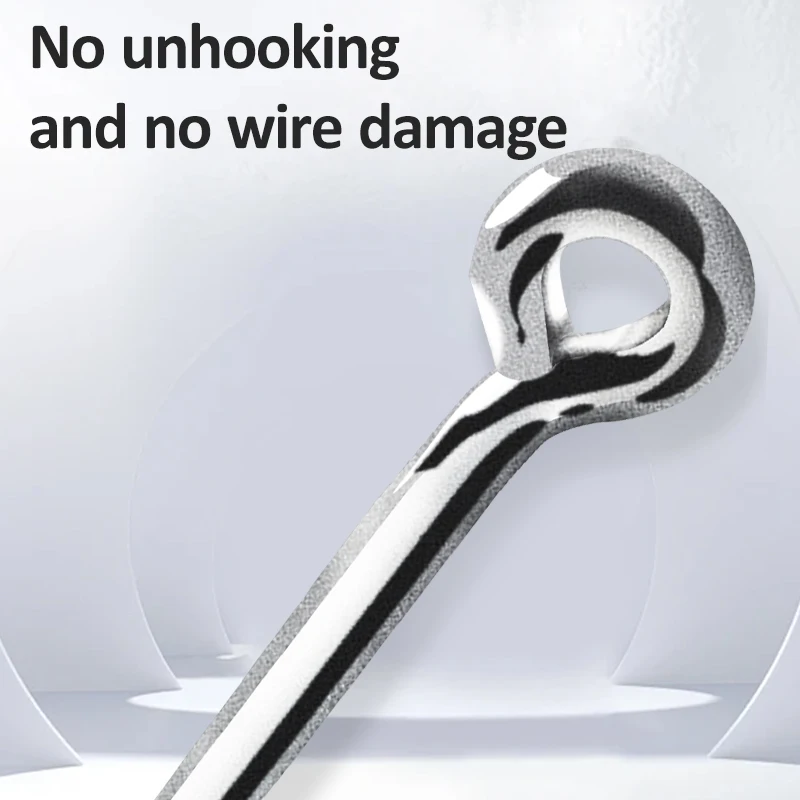 ZYZ-anzuelo circular de pesca de mar, 6 ~ 10 unids/bolsa, anzuelos de aguas profundas de acero rico en carbono, anzuelos de pesca para barcos, aparejos de anzuelos de atún - imagen 4