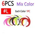 6pcs Mix Color L