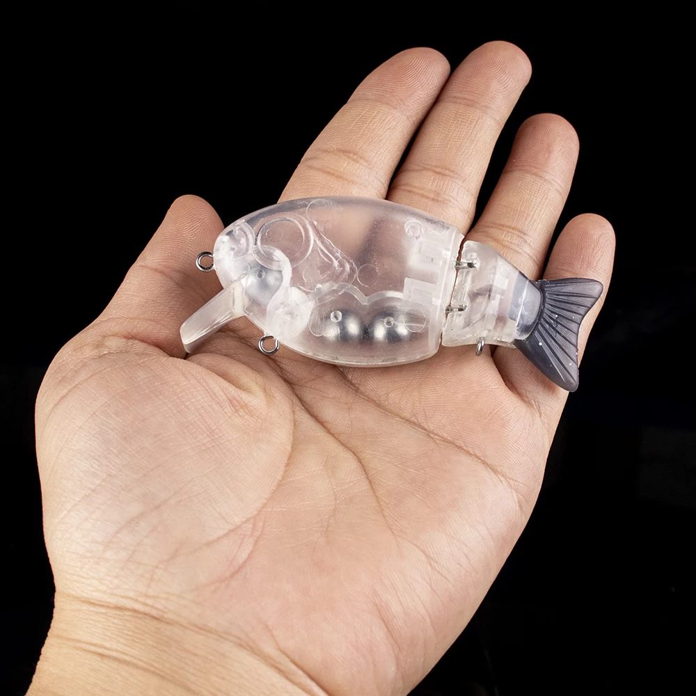 Dr.Holife Swimbait articulado flotante para vinilo cola suave - imagen 5
