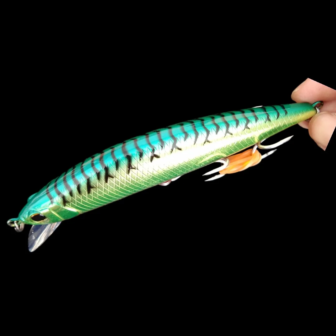 Swolfy-señuelo de pesca de agua salada, cebo duro de alta resistencia, 4 piezas, 120mm, 40g - imagen 3