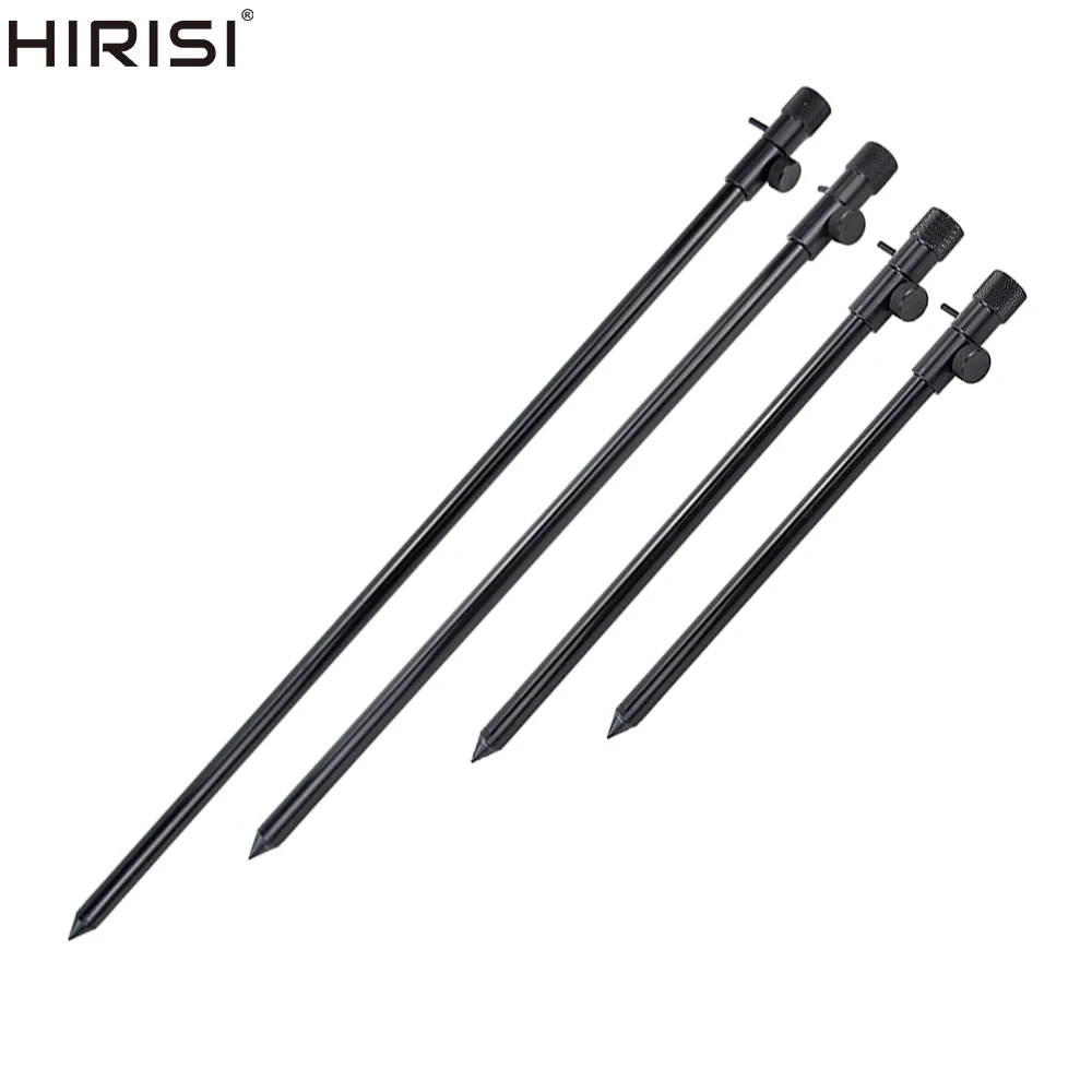 Soportes telescópicos de aluminio para carpfishing – 40-70cm